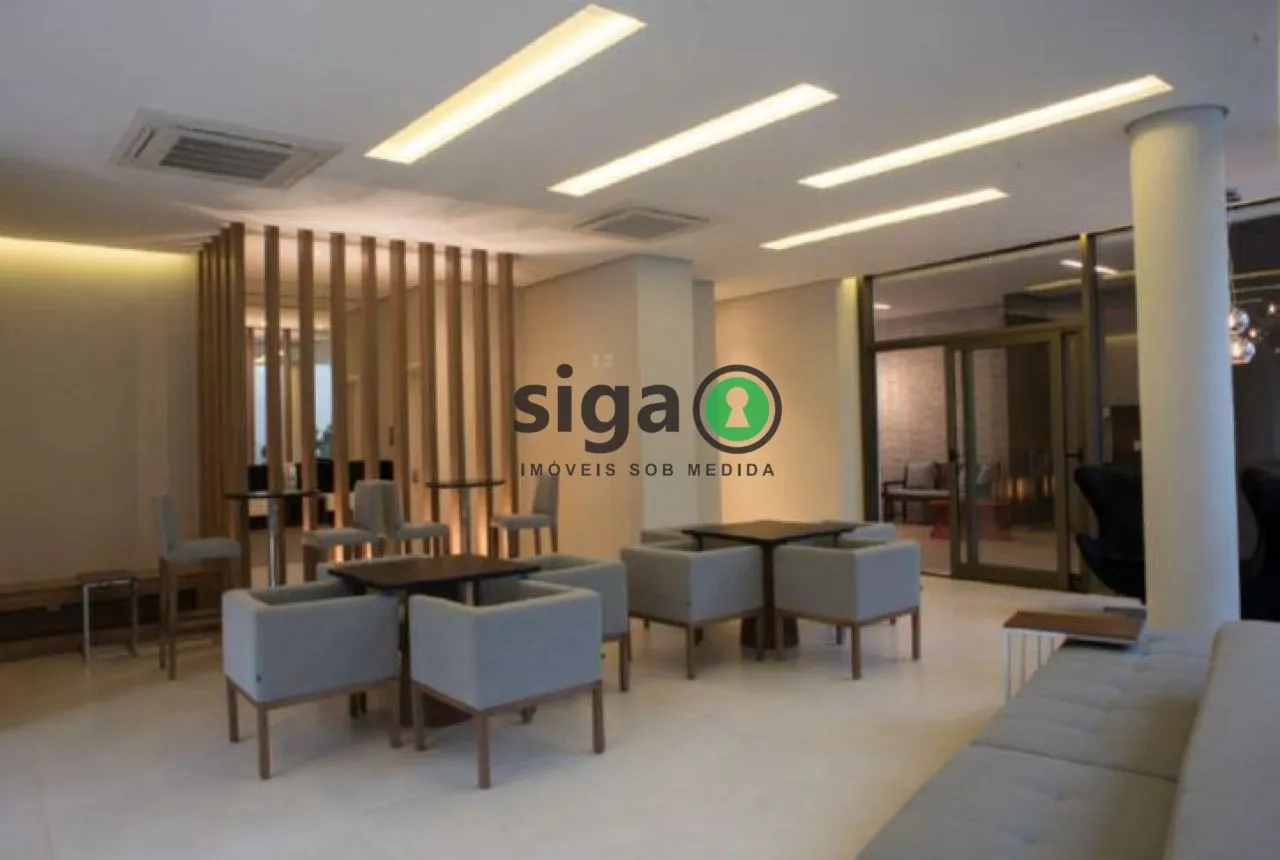Imagem Apartamento para venda e locação, 1 Quarto, 1 Vaga, 45m², Chácara Klabin-SP