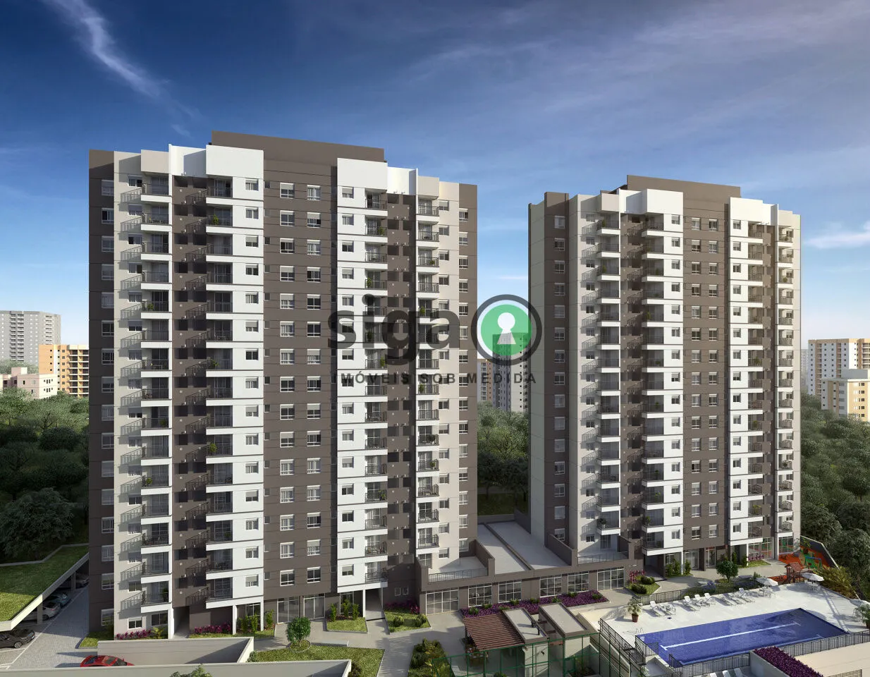 Imagem Apartamento 45 m² | 2 Dormitórios | 1 vaga | Totalmente Mobiliado na Vila Andrade
