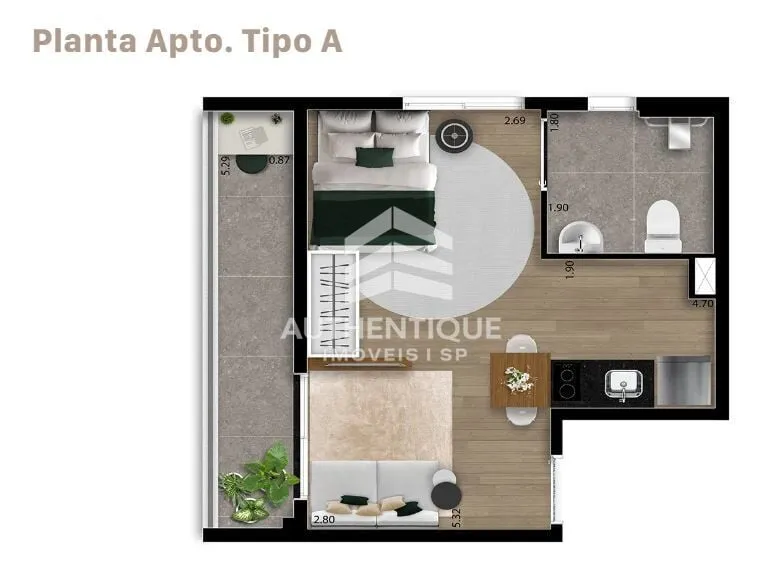 Imagem Welconx Vila Olímpia - Apartamento à venda no bairro Vila Olímpia - São Paulo/SP, Zona Sul