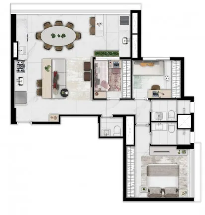 Imagem Apartamento com 3 Quartos à Venda, 3.000 m² em Santo Amaro - São Paulo