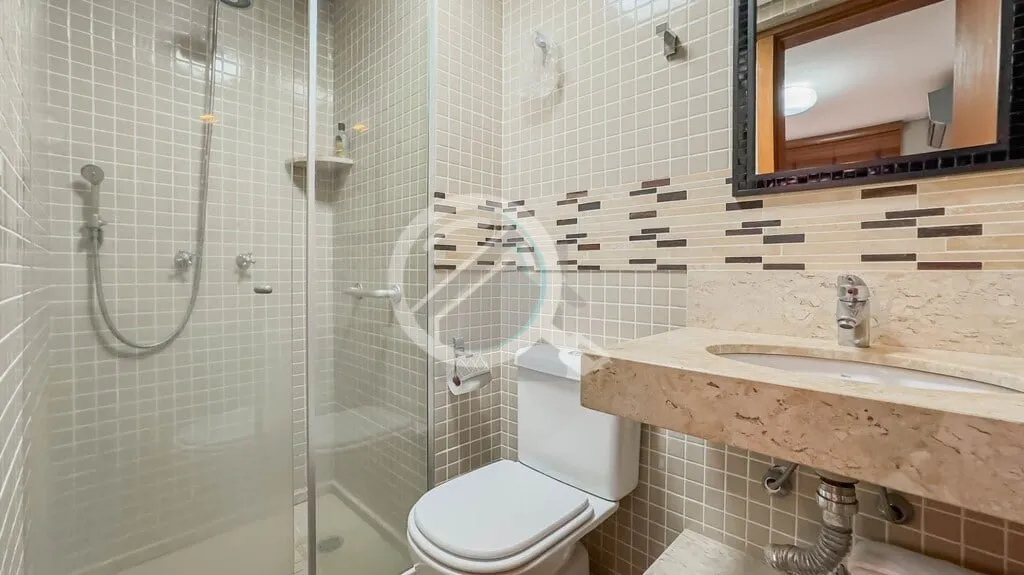 Imagem Excelente apartamento com 2 suítes totalmente mobiliado, inclusive com os eletrodomésticos, 49,62m...