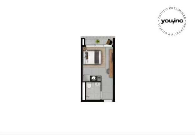 Imagem PARK MARIANA LIFE BY YOU,INC - Apto de 25m² (NR), localizado a apenas 400m do metrô Vila Mariana!