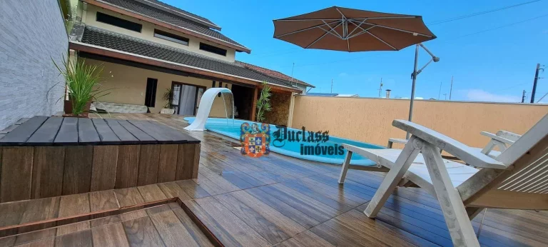 Imagem Sobrado com 4 dormitórios à venda, 246 m² por R$ 1.000.000,00 - Jardim Aruan - Caraguatatuba/SP