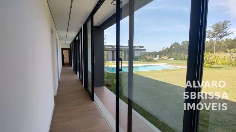 Imagem Casa térrea com piscina e 5 suítes no Condomínio Terras de São José II em Itu SP ac:550m2 at:2.131m2 muito bem localizada no condominio