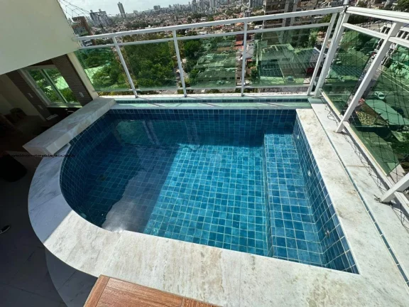 Imagem Cobertura Duplex para Locação em Natal, Capim Macio, 3 dormitórios, 3 suítes, 4 banheiros, 1 vaga