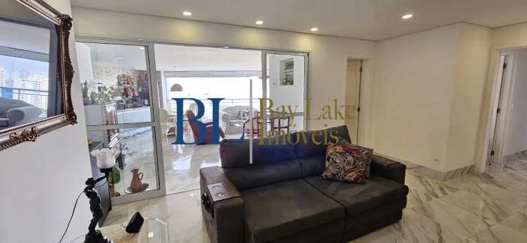 Imagem Apartamento Família Mooca Andar Alto 122m2 3 suítes Sacada Gourmet 2 Vagas!