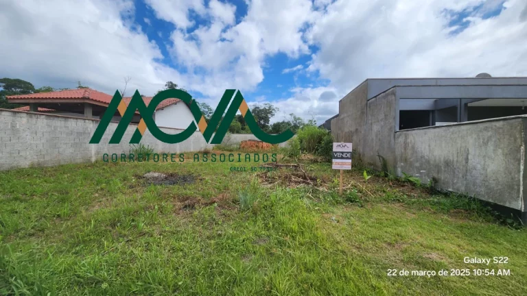 Imagem Terreno Limpo, aterrado e murado. Pronto para construir