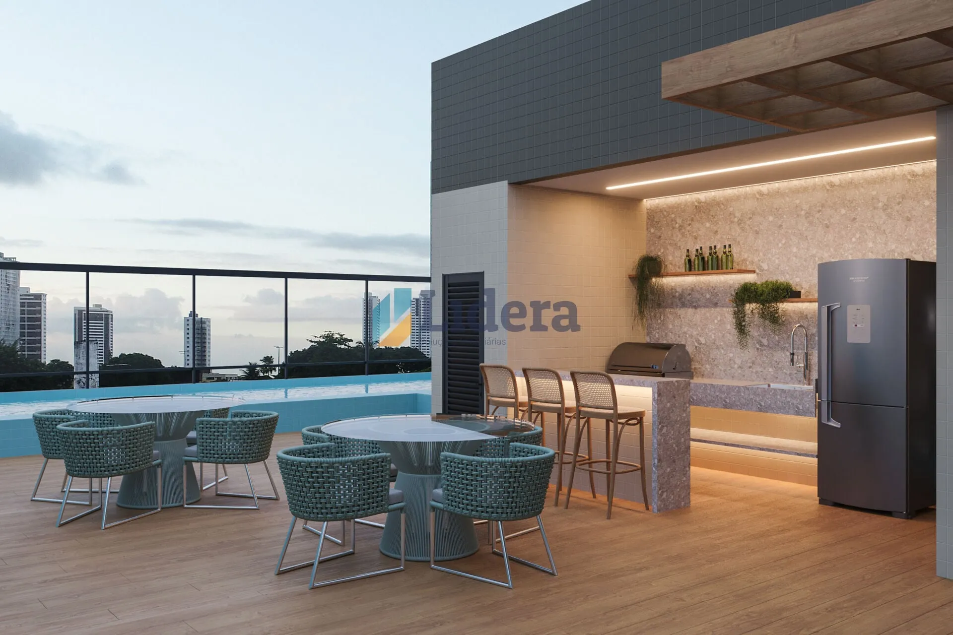 Imagem Apto alto padrão - 80.2m² - 3 quartos - 1 suite com varanda - em intermares, cabedelo/PB