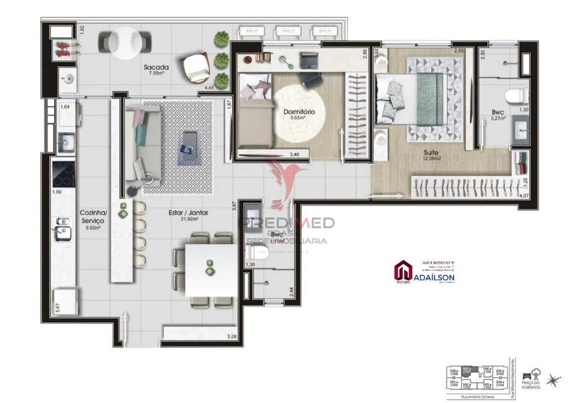 Imagem Vancouver Residencial Kobrasol - São José/SC