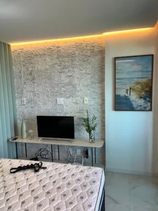 Imagem Studio reformado mobiliado com vista panorâmica para o mar varanda gourmet a venda em Armação