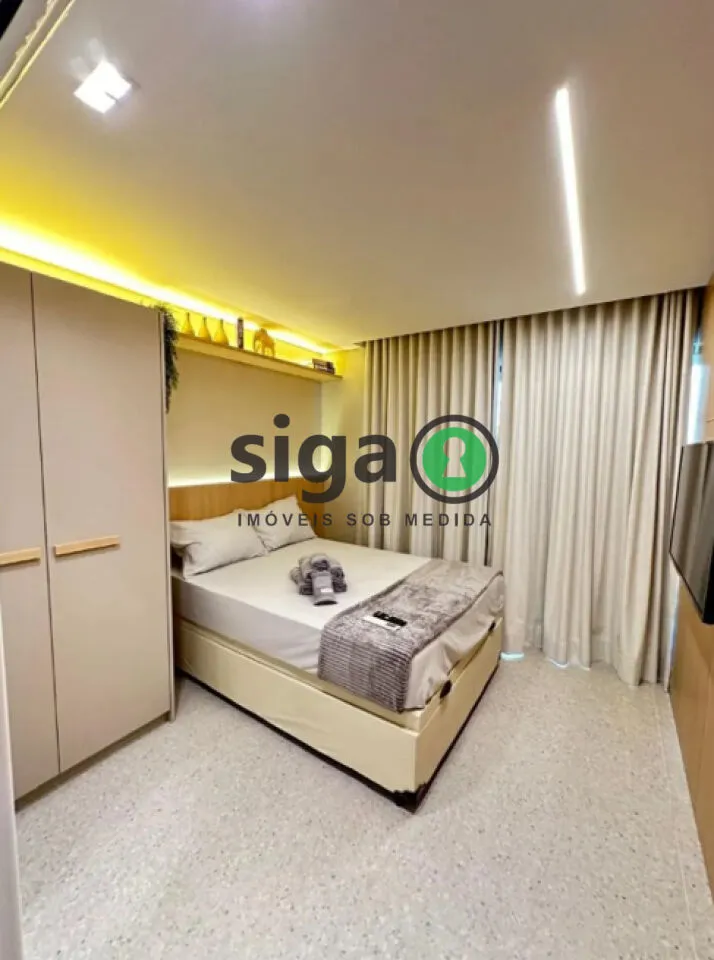 Imagem Studio moderno de 38m² mobiliado à venda no Brooklin