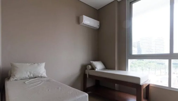 Imagem Flat disponível para locação no Condomínio Add Nova Berrini, com 33m², 1 dormitório e 1 vaga