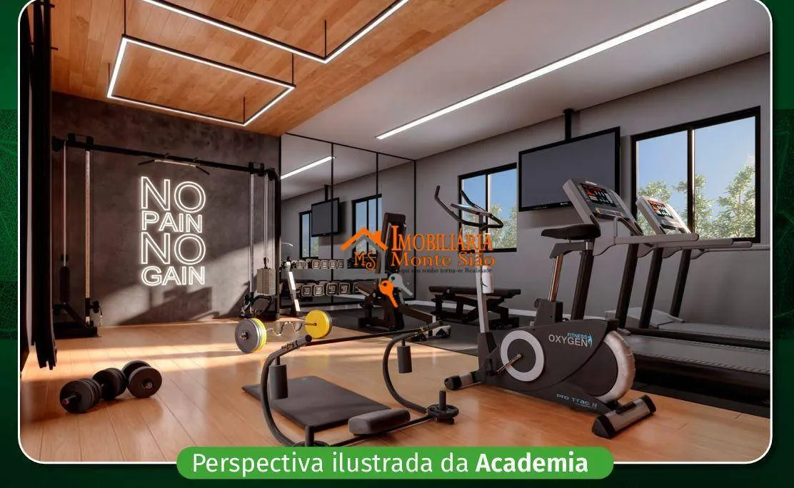 Imagem Apartamento com 2 dormitórios à venda, 37 m² por R$ 299.281,00 - Bonsucesso - Guarulhos/SP