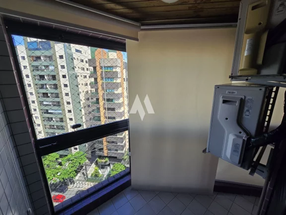 Imagem Apartamento em Aparecida, Santos/SP, 2 dormitórios + 1 reversivel 1 suíte 2 vagas vista mar