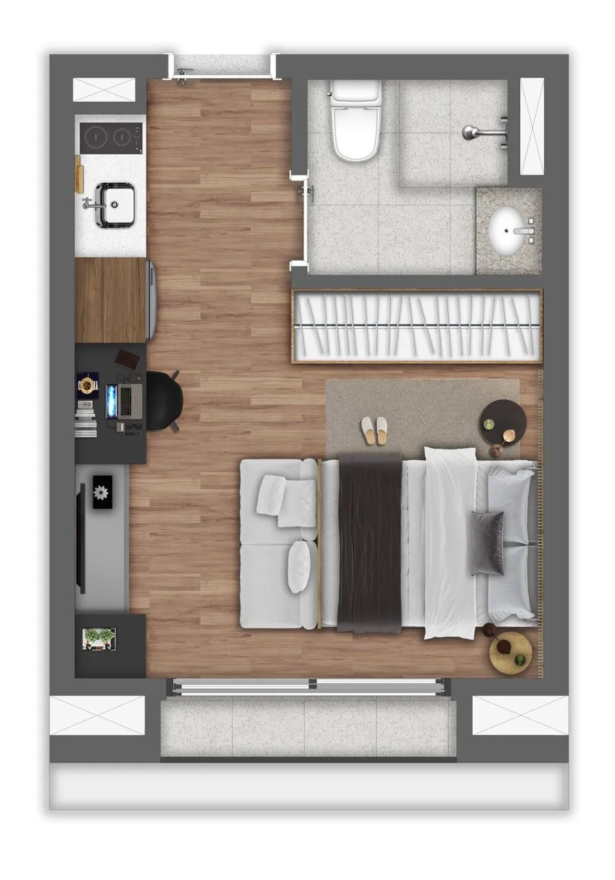 Imagem APARTAMENTO RESIDENCIAL em São Paulo - SP, Brooklin Paulista