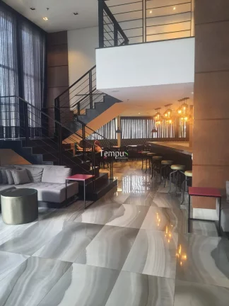 Imagem Qs Marista Residence - Ágio de Flat, no QS Marista Residence, mobiliado, possui 2 camas de casal, ar condicionado, armário, com 32m²