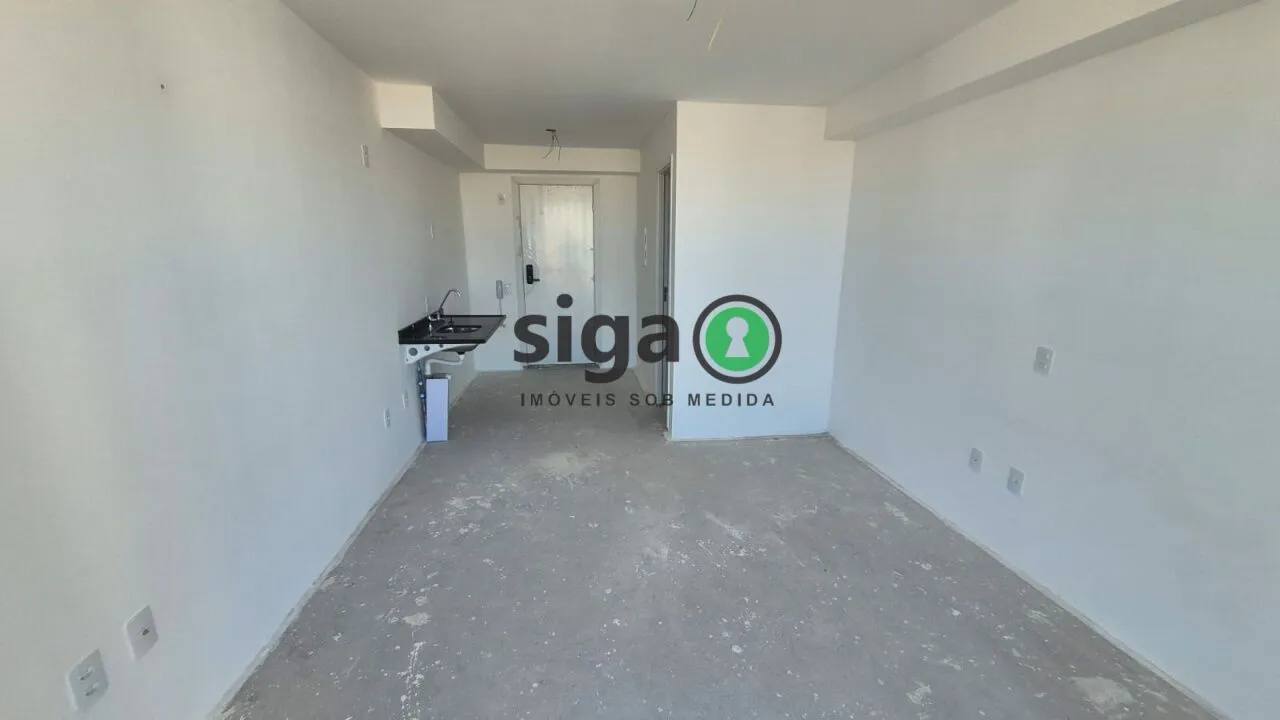 Imagem Studio 25 metros com varanda pronto para locação Airbnb na Vila Olimpia