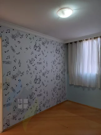 Imagem Apartamento de 2 dorms, 2 salas, 1 banheiro, 1 vaga com 54m² em Taboão, Diadema