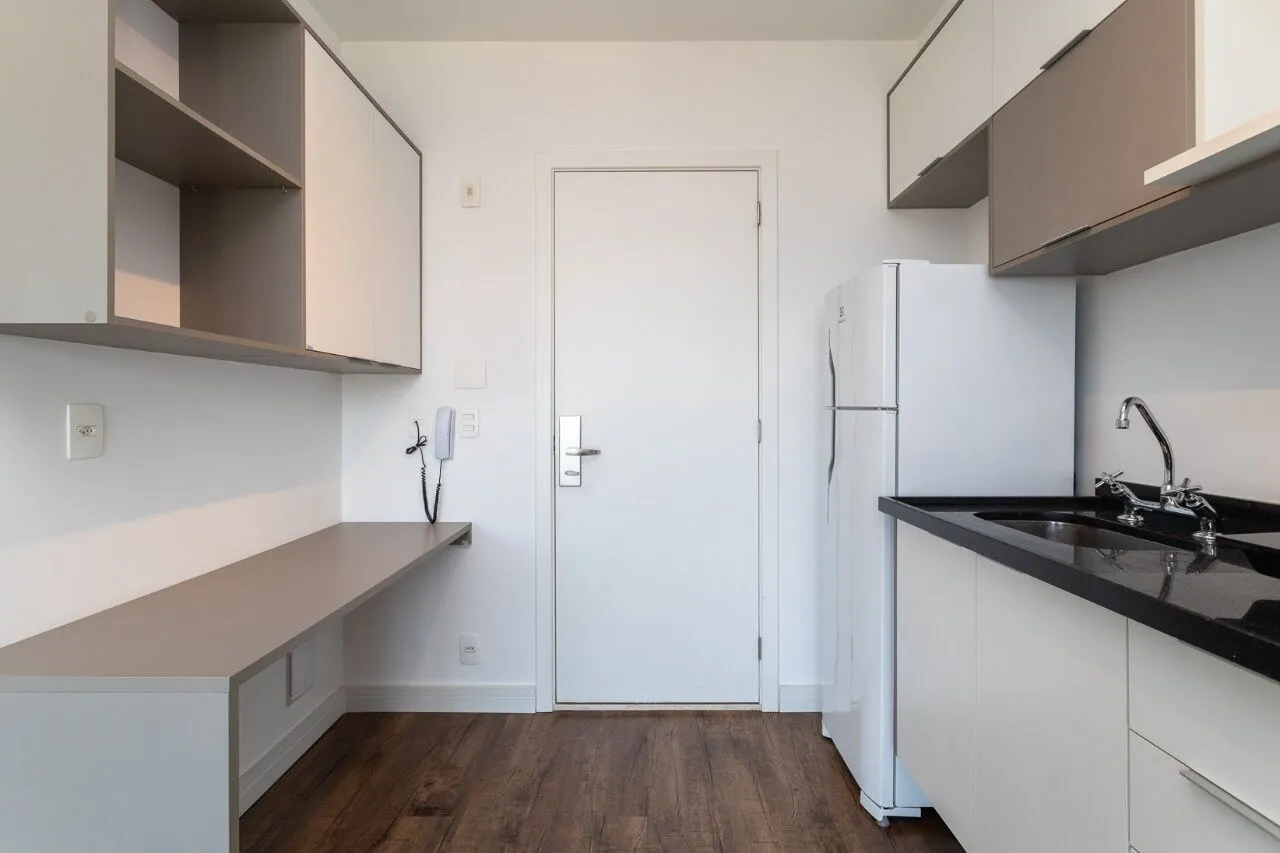 Imagem Apartamento no Brooklin - 33m², 1 quartos, 1 vaga - São Paulo/SP