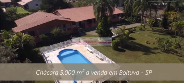 Imagem Chácara à venda com 5000 m2 dentro da cidade - próximo do comércio
