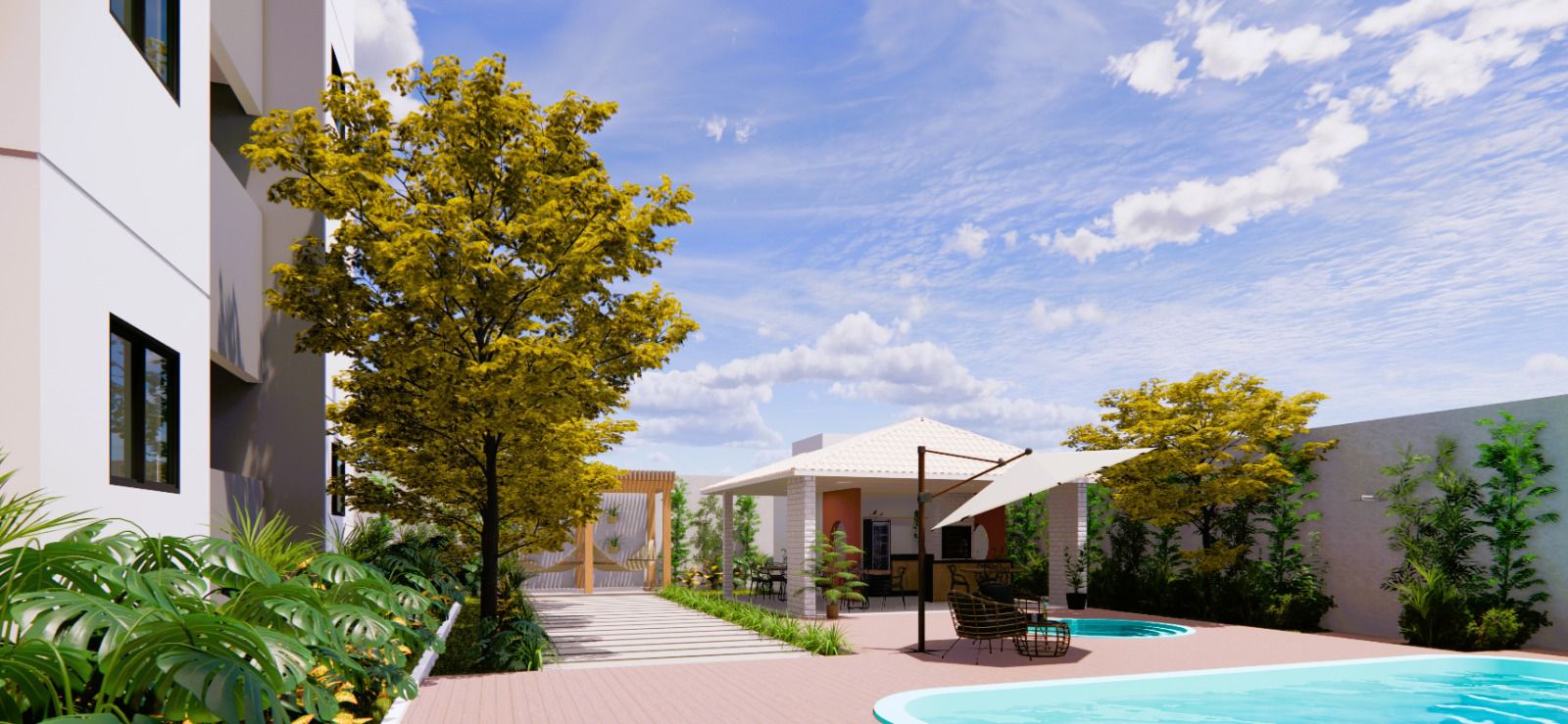 Imagem Apartamento com 2 Quartos à Venda, 61 metros em Ponta Negra - Natal