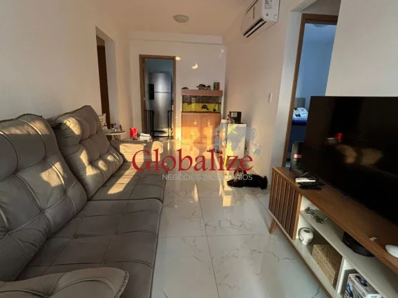 Foto do imóvel Apartamento para locação com 2 quartos, 1 suíte, varanda gourmet, lazer completo por R$5.300,00 no Boqueirão em Santos