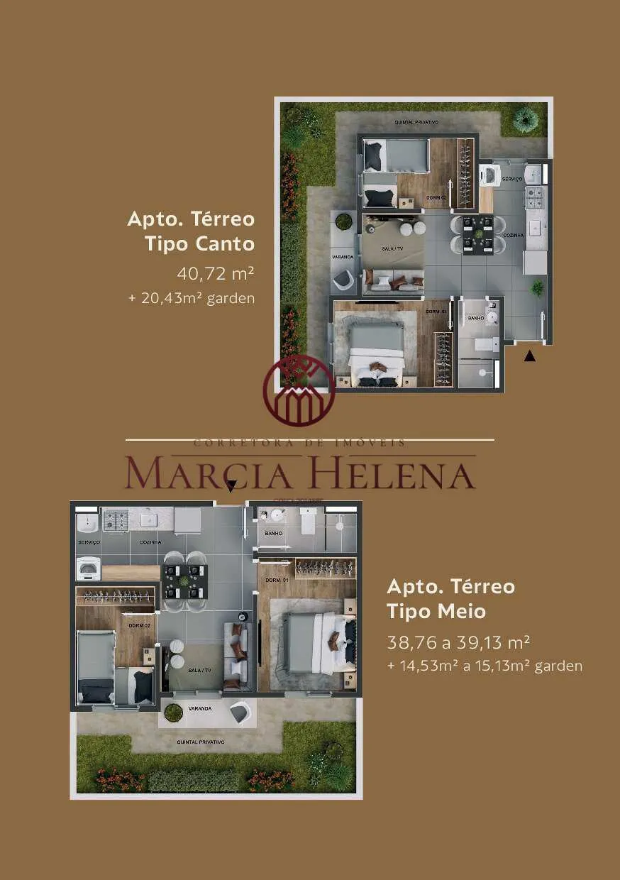 Imagem Apartamento à venda em Campinas, Vila Mingone, com 2 quartos, 40,72m2