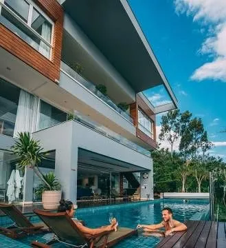 Imagem Casa com 6 dormitórios à venda, 1200 m² - Cacupé - Florianópolis/SC