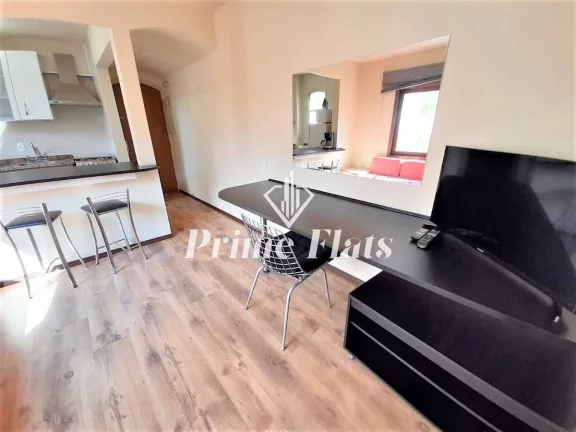 Imagem Flat disponível para locação no Mont Clair Residence, com 45m², 1 dormitório e 1 vaga de garagem