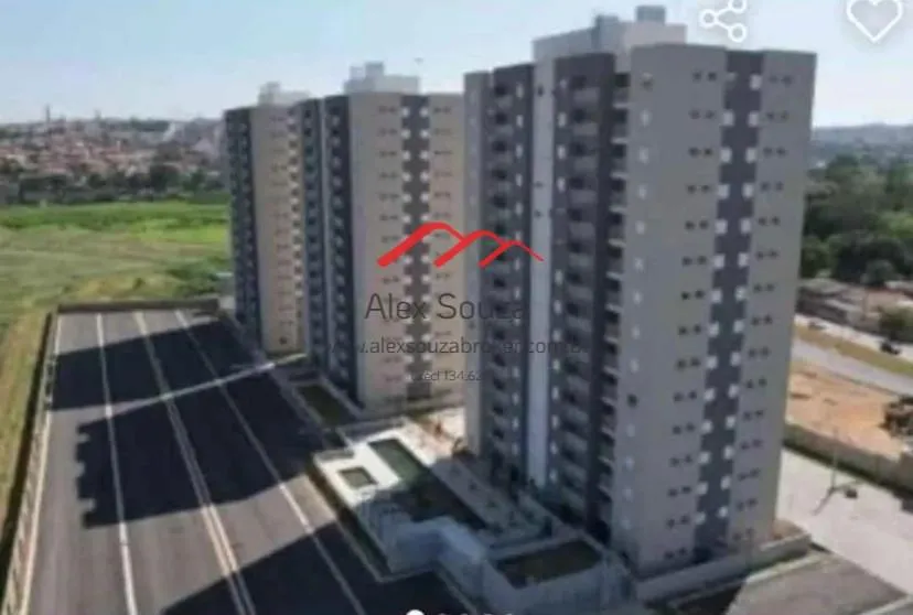 Imagem Apartamento para Venda em Hortolândia, Vila Real, 2 dormitórios, 1 suíte, 2 banheiros, 1 vaga