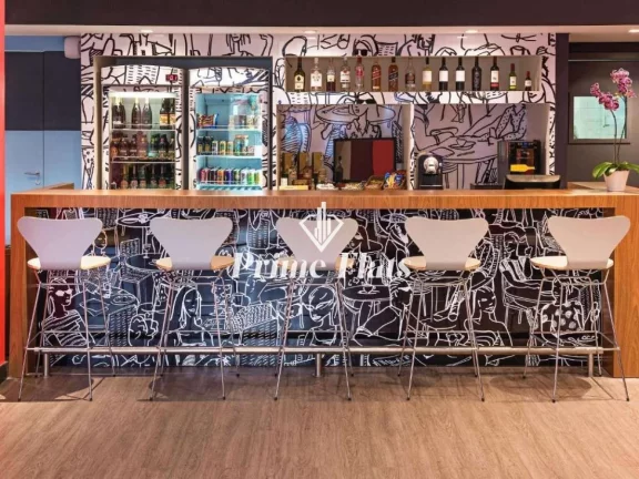 Imagem Flat disponível para venda no Hotel Ibis Blumenau, com 30m², 1 dormitório e 1 vaga