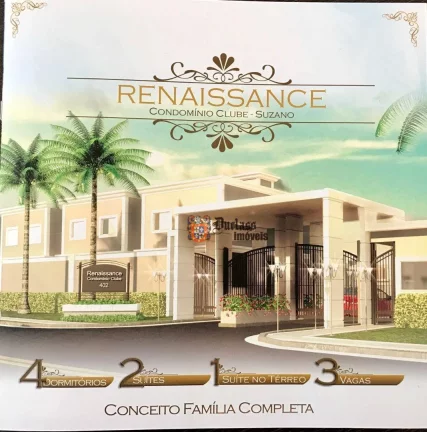Imagem Sobrado com 4 dormitórios à venda, 126 m² por R$ 1.100.000,00 - Chácara Faggion - Suzano/SP