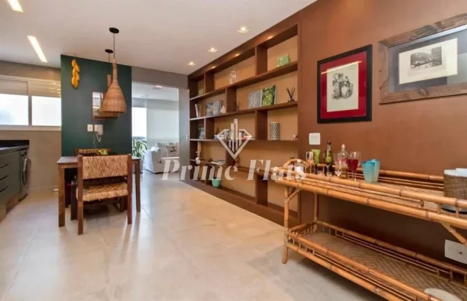 Imagem Flat disponível para venda no Horizonte JK Residencial na Vila Nova Conceição, com 56m², 1 dormitório e 1 vaga