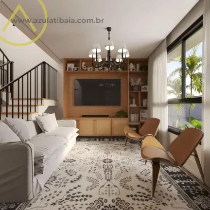 Imagem Casa em Condomínio para Venda em Atibaia, Vila Giglio, 3 dormitórios, 1 suíte, 3 banheiros, 2 vagas