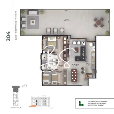 Imagem APARTAMENTO RESIDENCIAL em PORTO ALEGRE - RS, JARDIM BOTÂNICO