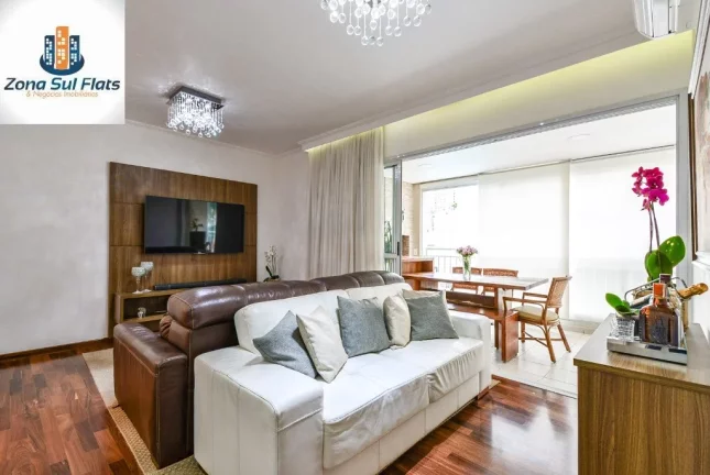 Imagem Apartamento à Venda No Alto da Boa Vista Com 3 Dormitórios e 2 Vagas - Varanda Gourmet