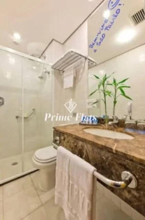 Imagem Flat disponível para venda no Tryp Higienópolis, com 32m², 1 dormitório e 1 vaga