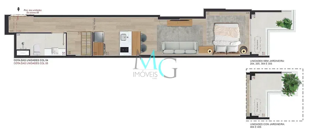 Imagem Cobertura Horizontal à venda 1 Quarto 69.21M² Ipanema Rio de Janeiro - RJ | Be in Rio Nascimento Silva 387