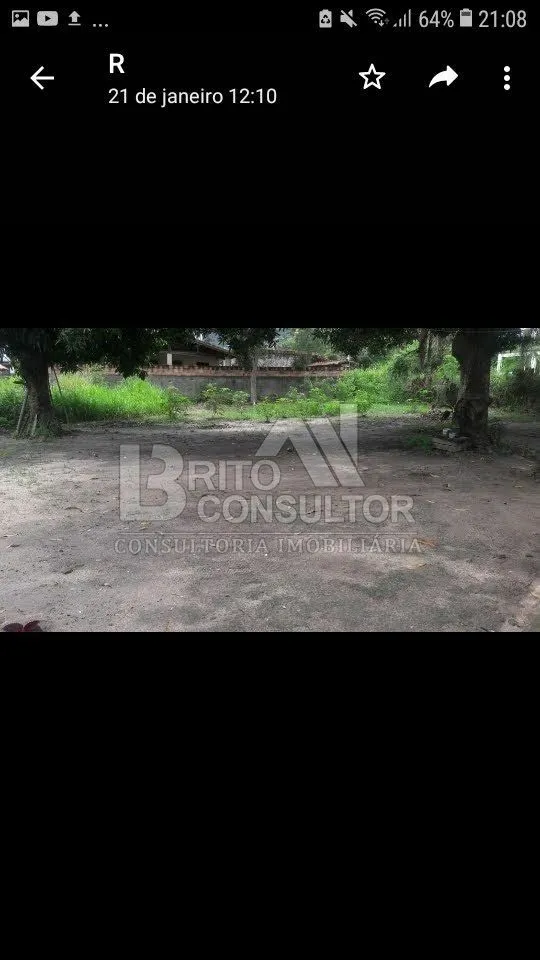 Imagem Terreno em Rua Asfaltada