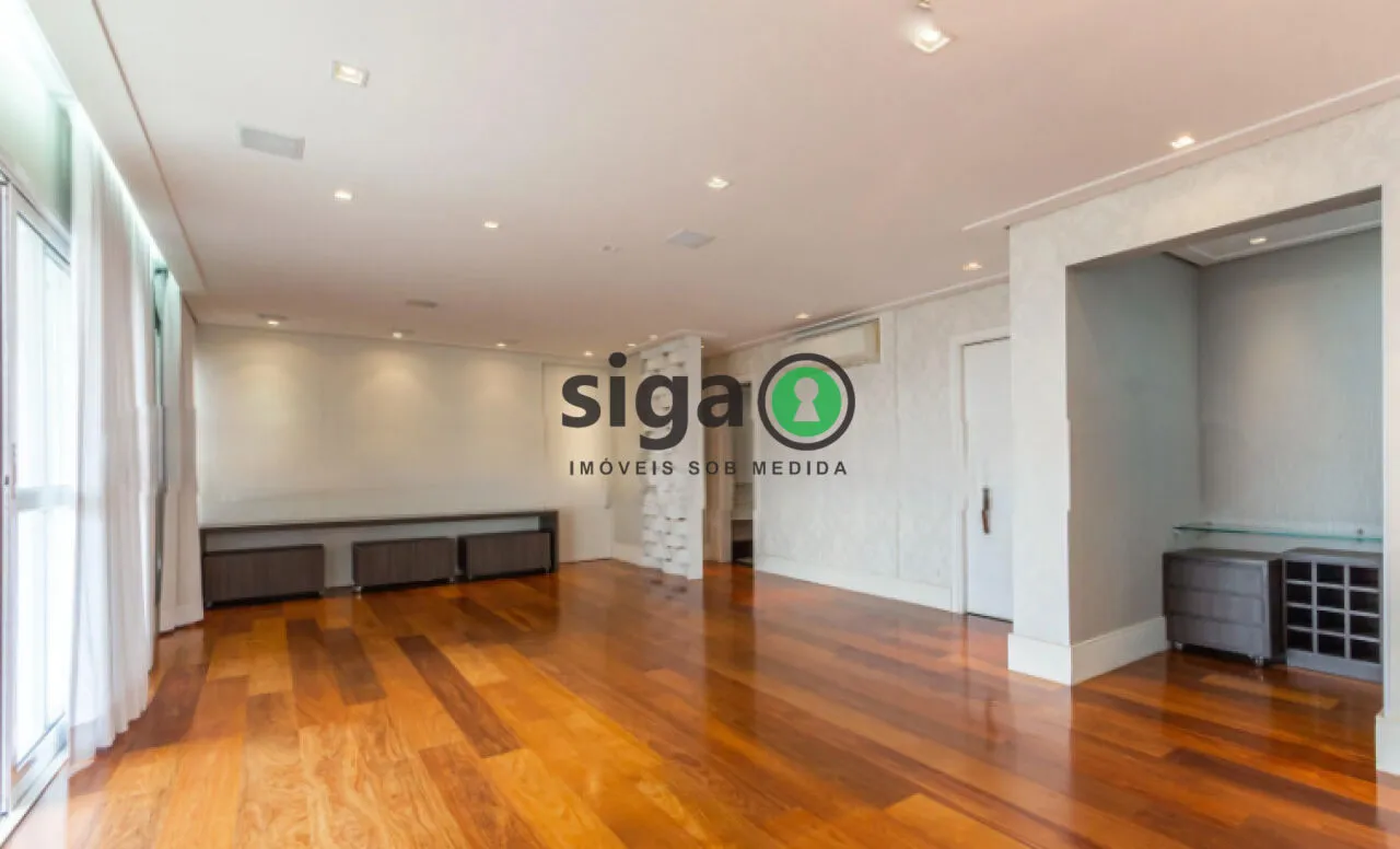 Imagem Apartamento de 200m2 à venda com 3 suites e 3 vagas de garagem no Panamby