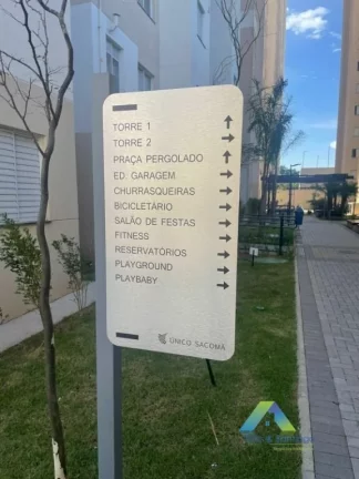 Imagem SACOMÃ APARTAMENTO 46 metros, 2 dormitórios, 1 vaga com ótima localização e valor !!!