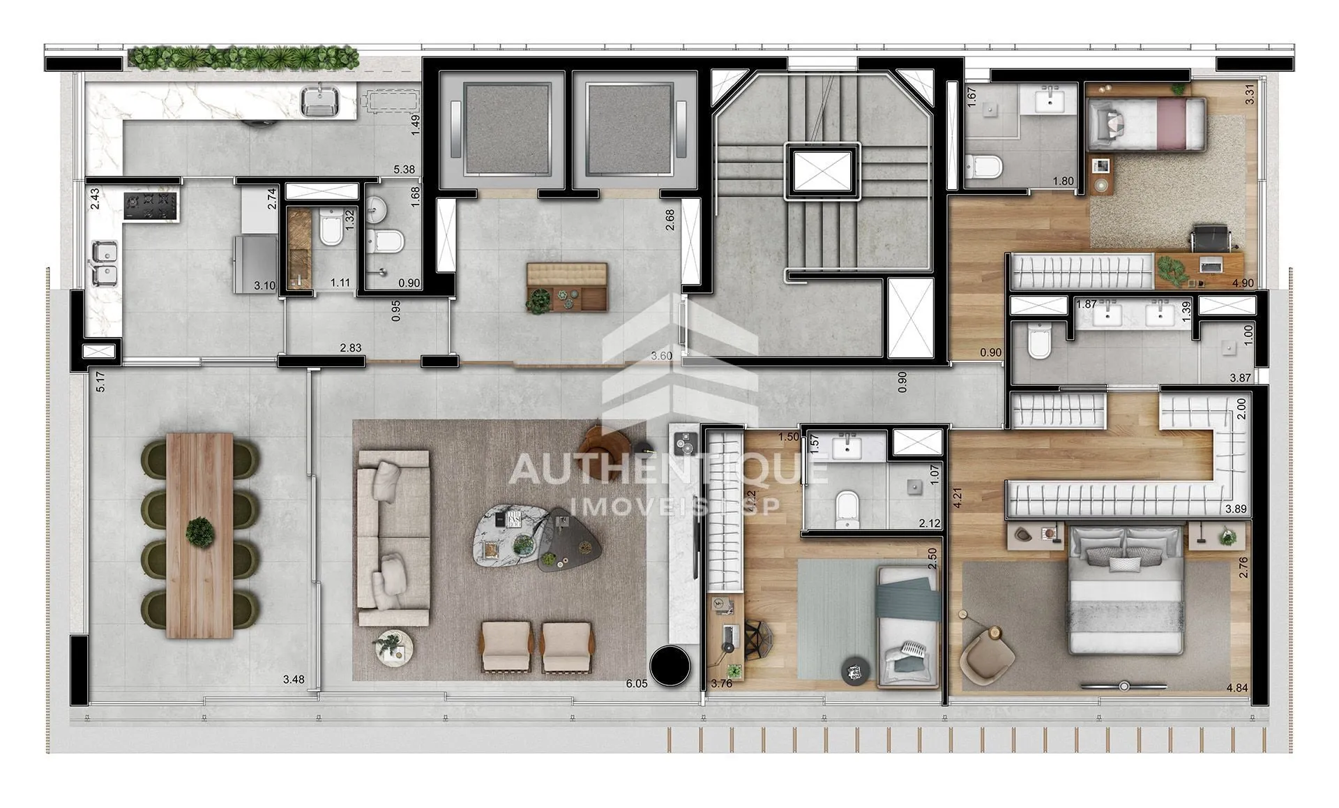 Imagem CASA VILA NOVA - Apartamento no bairro Vila Nova Conceição à venda