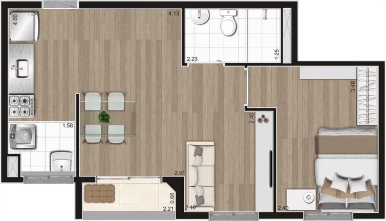 Imagem APARTAMENTO RESIDENCIAL em São Paulo - SP, Vila Leopoldina