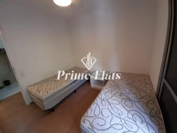 Imagem Flat disponível para venda no Saint Charles Residence Service na Itaim Bibi, com 65m², 2 dormitórios e 1 vaga