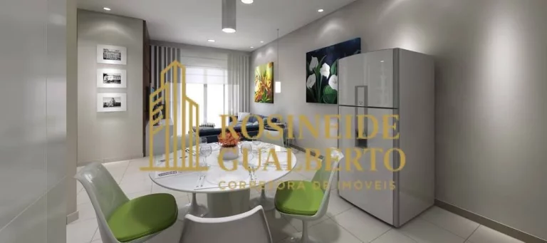 Imagem Apartamentos de 2 quartos (suíte), varanda gourmet, piscina, fitness e SPA.