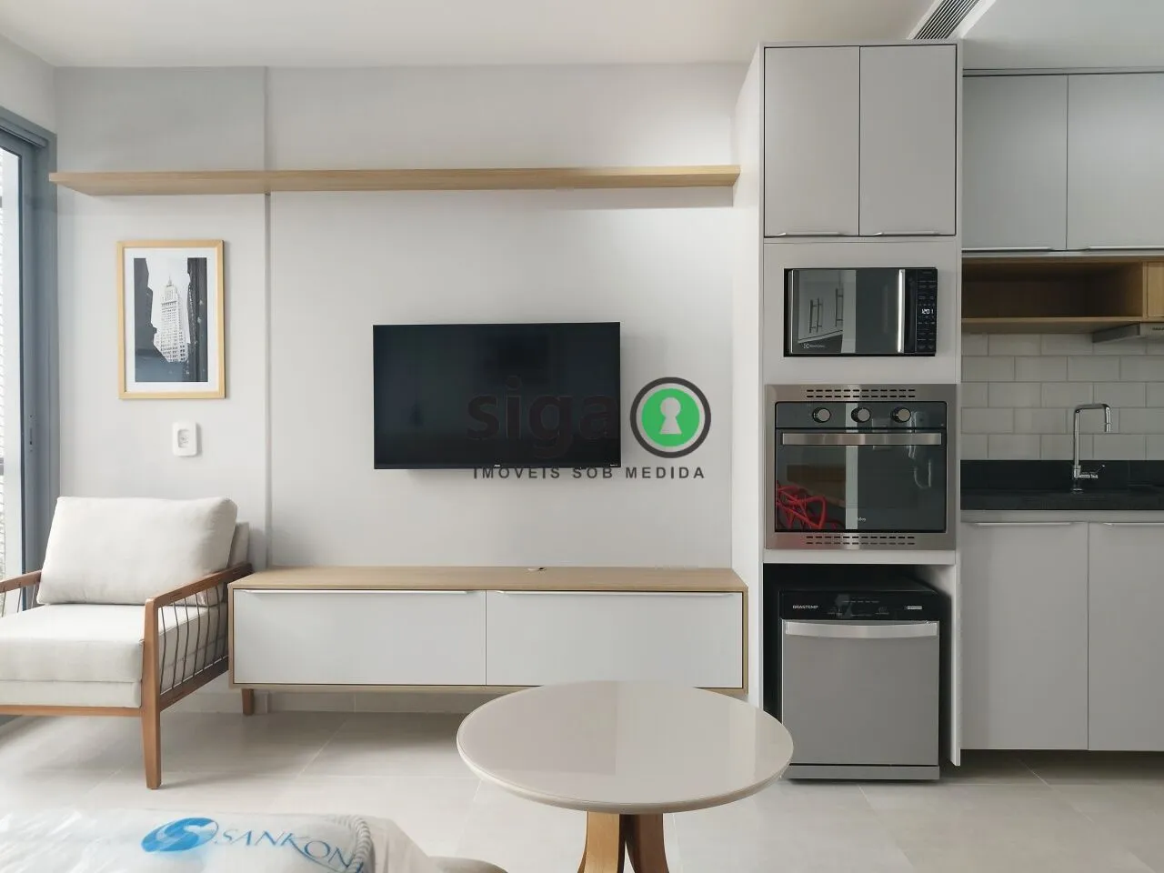 Imagem Apartamento com 1 quarto. 38m² -Pinheiros - São Paulo/SP