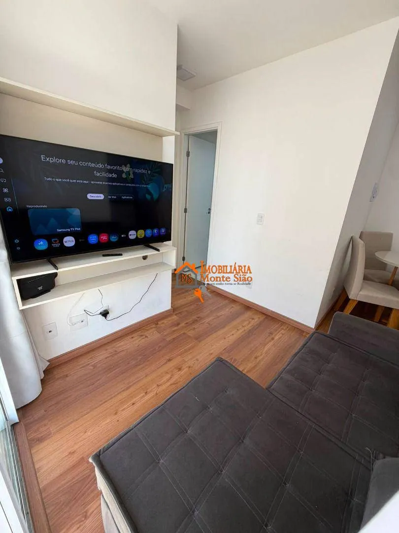 Imagem Apartamento com 2 dormitórios para alugar, 44 m² por R$ 3.990,00/mês - Vila Antonieta - Guarulhos/SP
