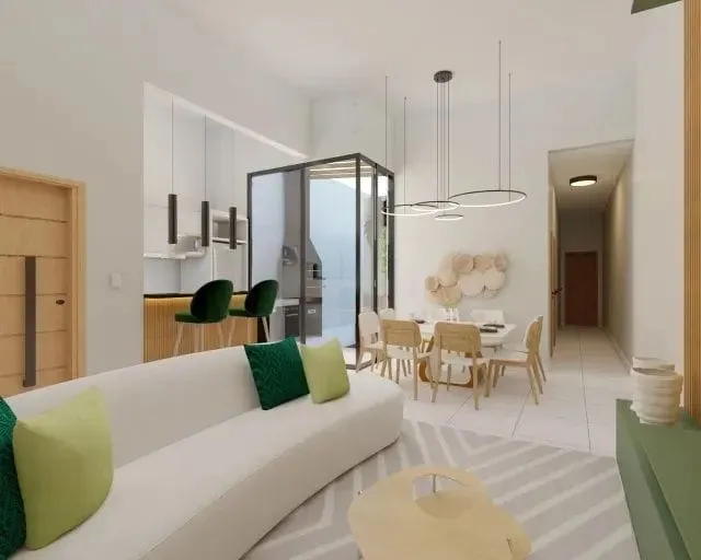Imagem Casa à venda 3 Quartos, 1 Suite, 2 Vagas, 165M², Piracangaguá (Chácara Flórida), Taubaté - SP