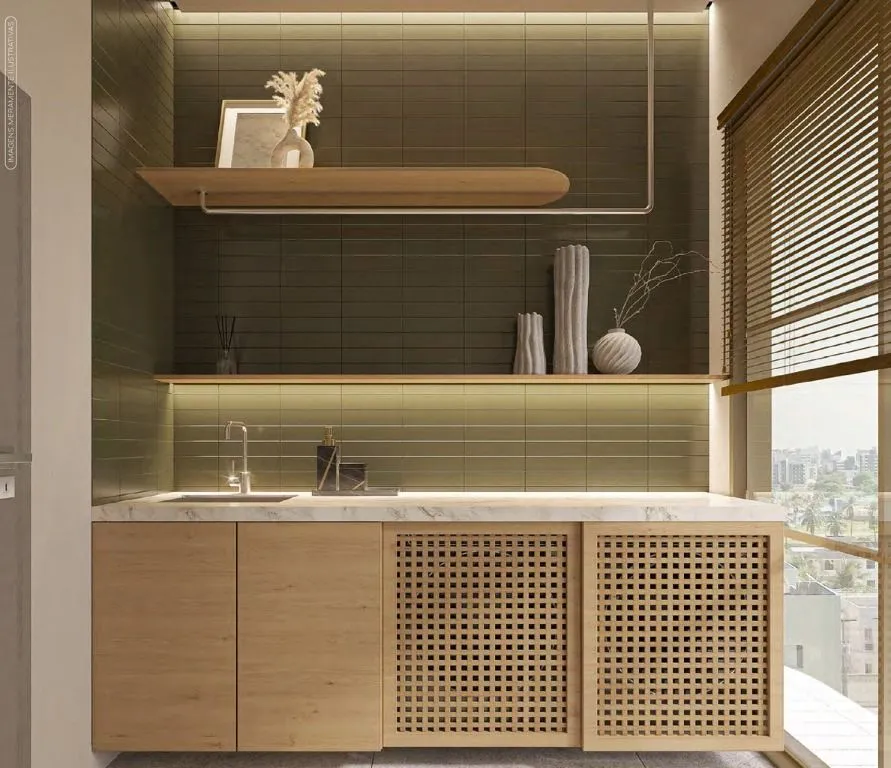Imagem Apartamento com 2 dormitórios à venda, 44 m² por R$ 406.249,00 - Recanto do Poço - Cabedelo/PB