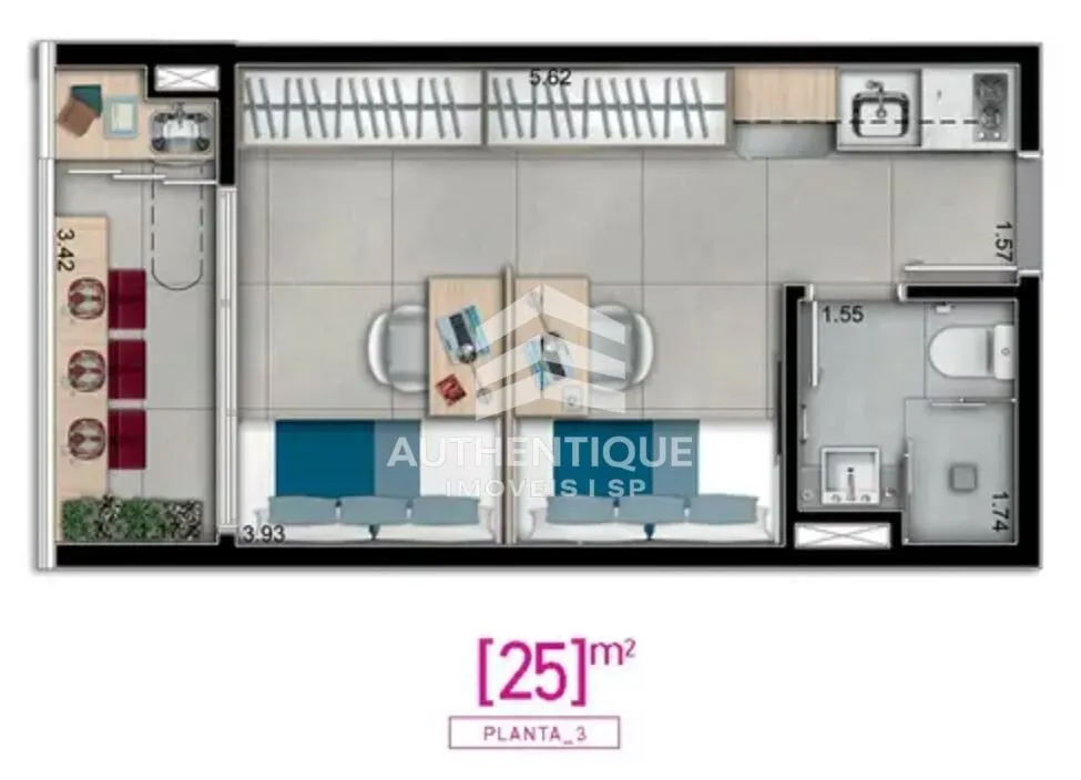 Imagem SINTESE IBIRAPUERA - Apartamento à venda no bairro Moema - São Paulo/SP, Zona Sul